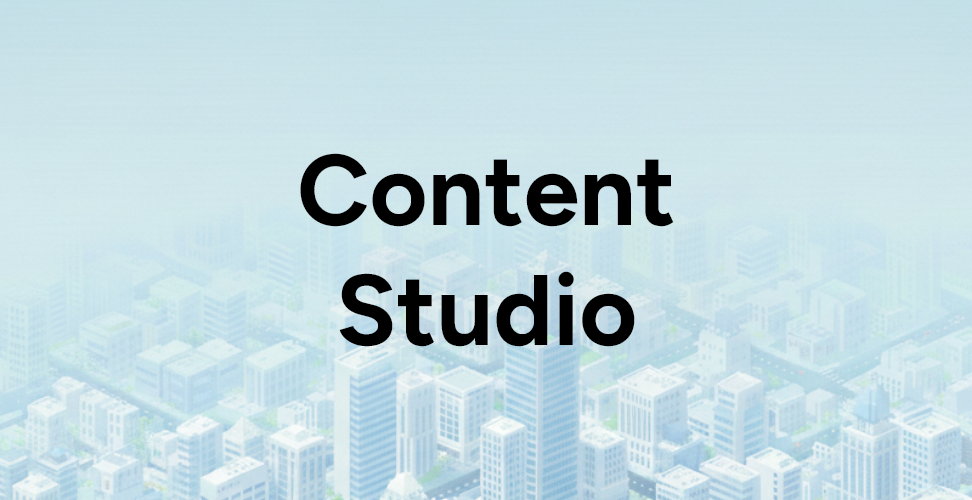 Content Studio Banner